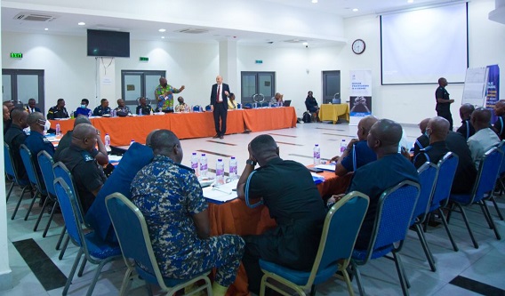 Senior police officers undergo training on human trafficking law